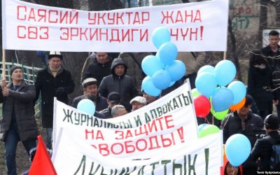 Кыргызстан: свобода слова под многомиллионными исками
