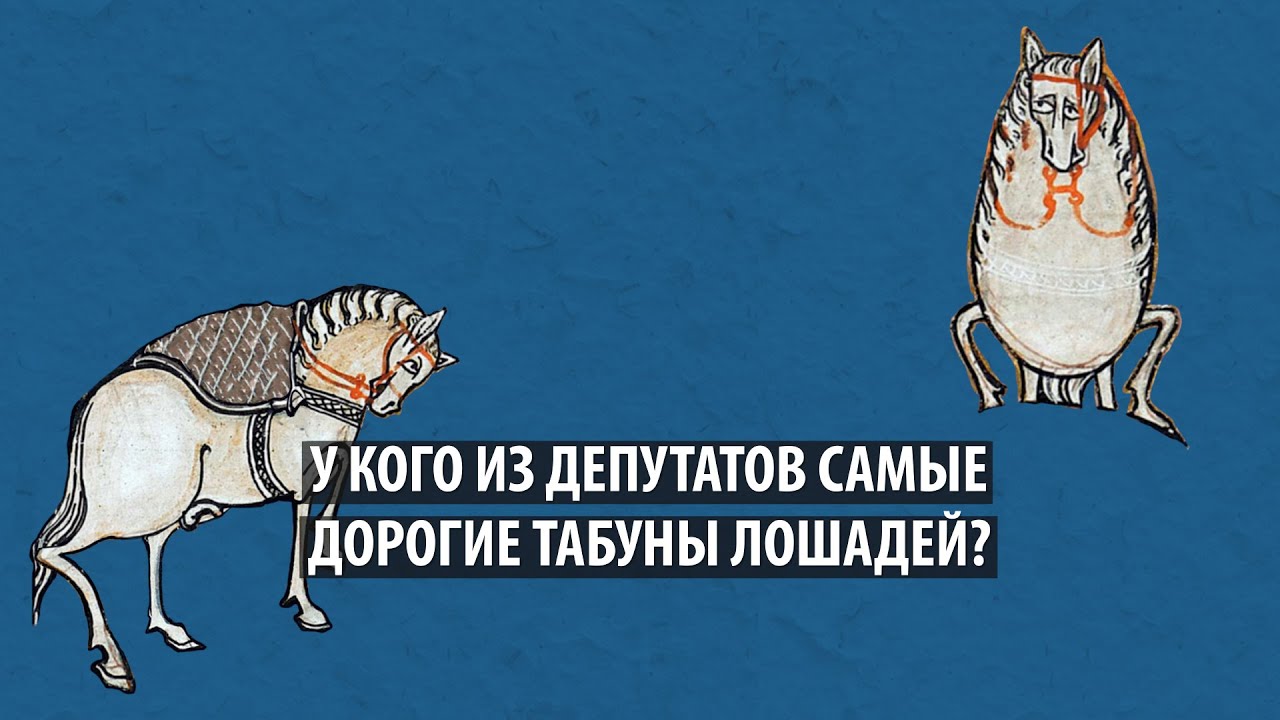 У кого из депутатов самые дорогие табуны лошадей? Топ «Клоопа» по налоговым декларациям 2021 года