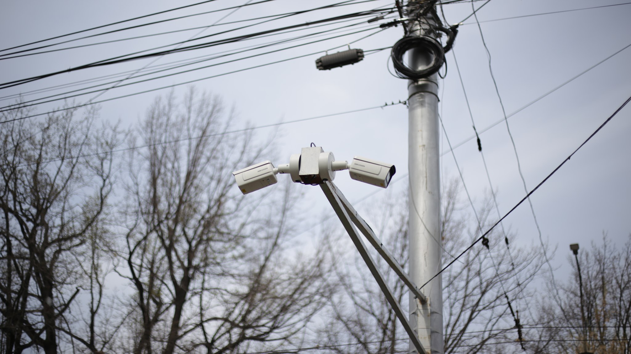 В центре Бишкека установили видеокамеры с функцией распознавания лиц