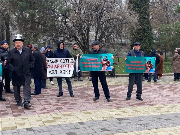 Участники митинга в поддержку активистов приняли резолюцию