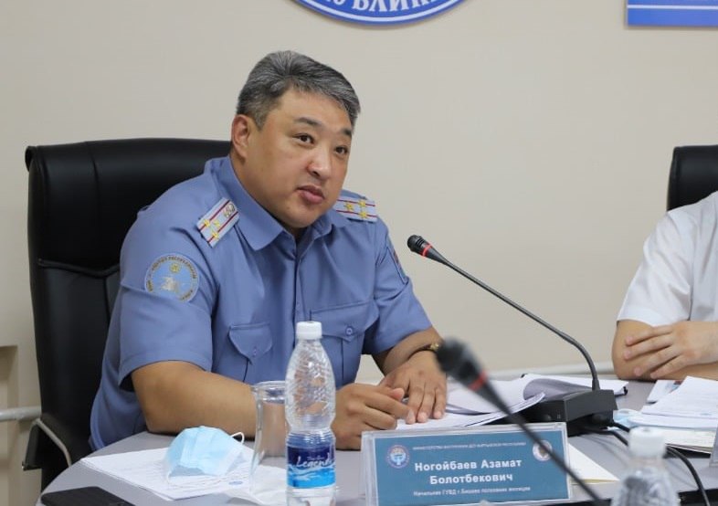 Глава ГУВД Бишкека получил дисциплинарное наказание за свои высказывания
