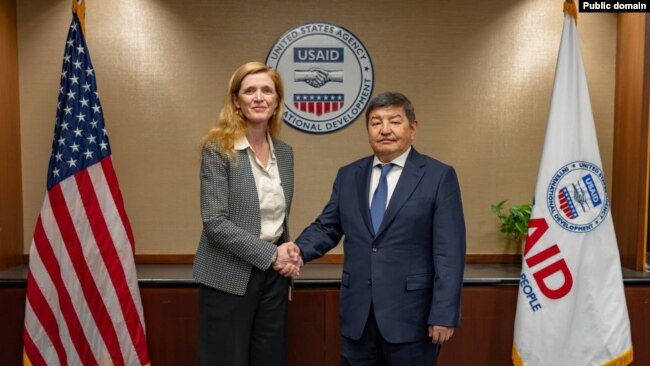 Глава USAID во время встречи с Жапаровым выразила обеспокоенность принятием закона «об иностранных представителях»