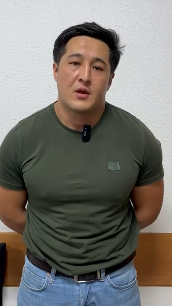 Бишкекчанин Айбек Уланов, опубликовавший скандальные посты, связанные с убийством женщины в Ошской области, был доставлен в милицию