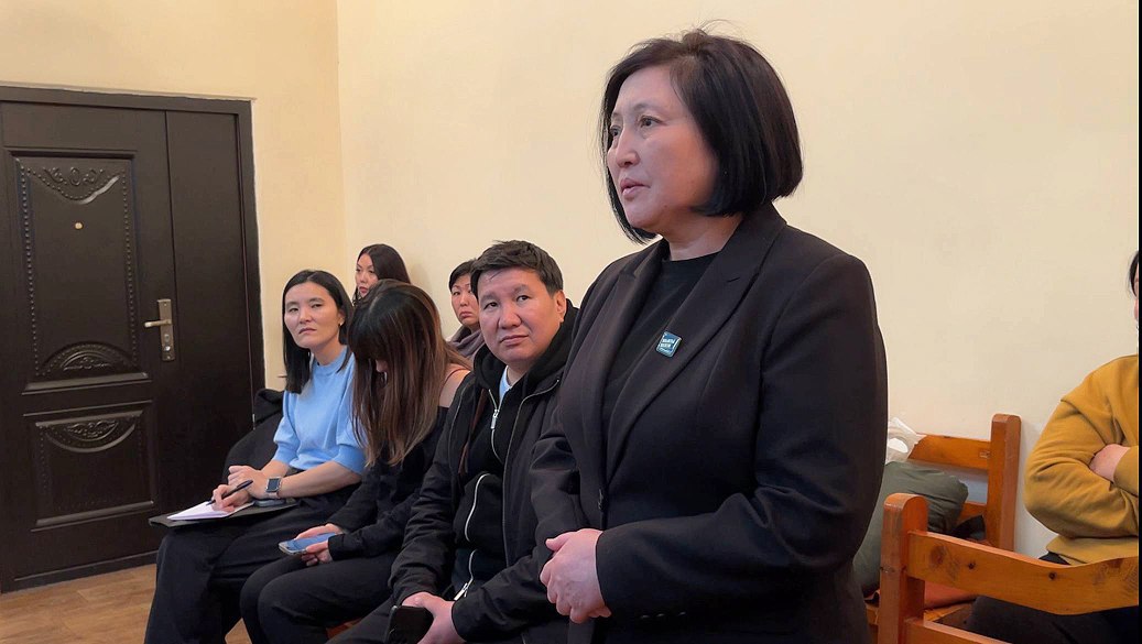 В Бишкекском городском суде продолжается апелляционный процесс по делу журналистки Канышай Мамыркуловой