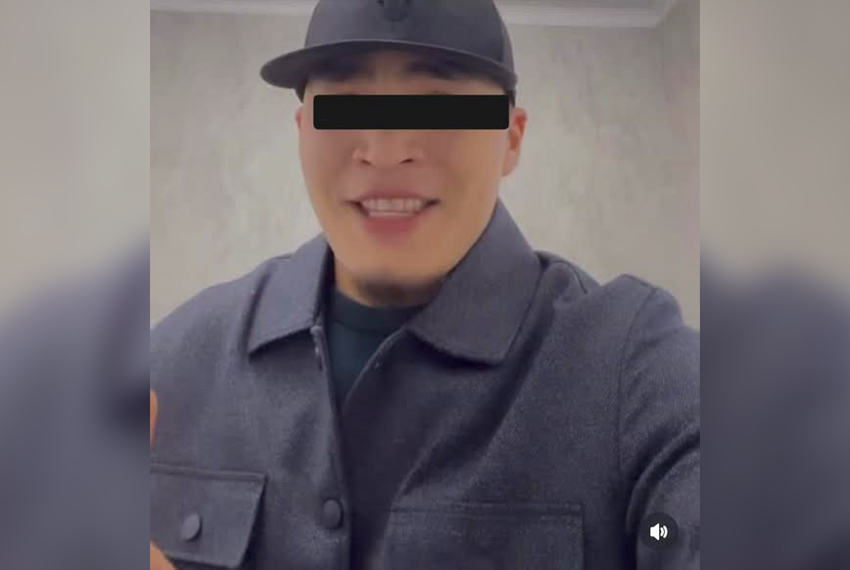 В ГКНБ провели разъяснительную беседу с блогером из города Манас.