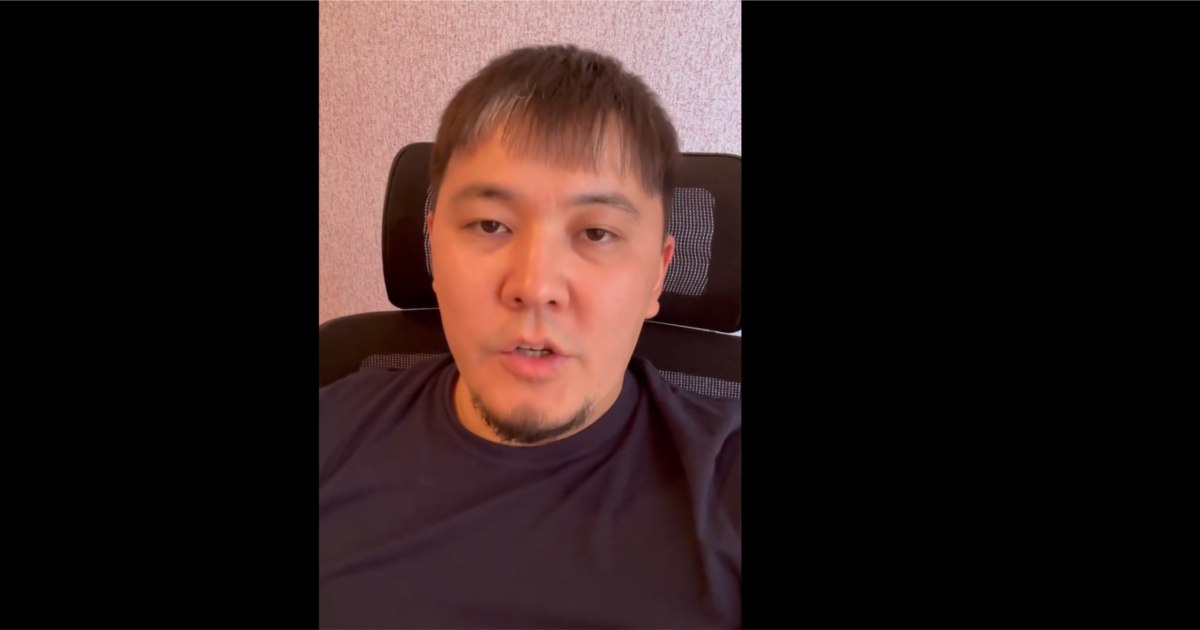 Сообщается, что активиста Азамата Баяманова задержали неизвестные